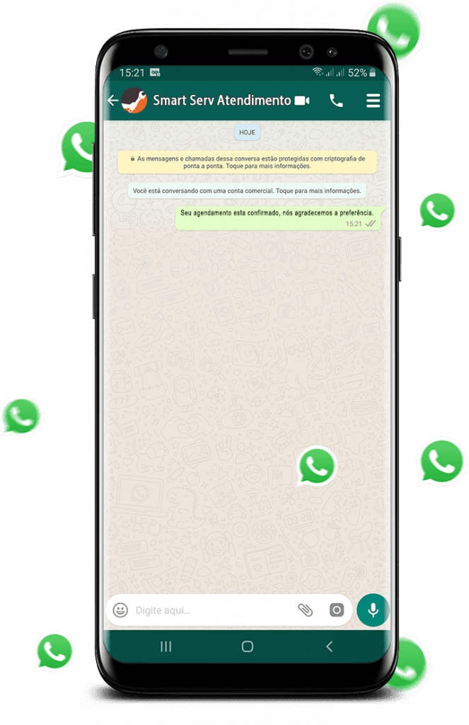 celular samsung whatsapp